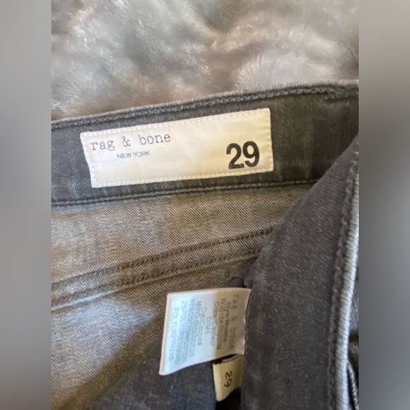 Rag & Bone Hana Denim Jean Color DIME - Picture 5 of 7